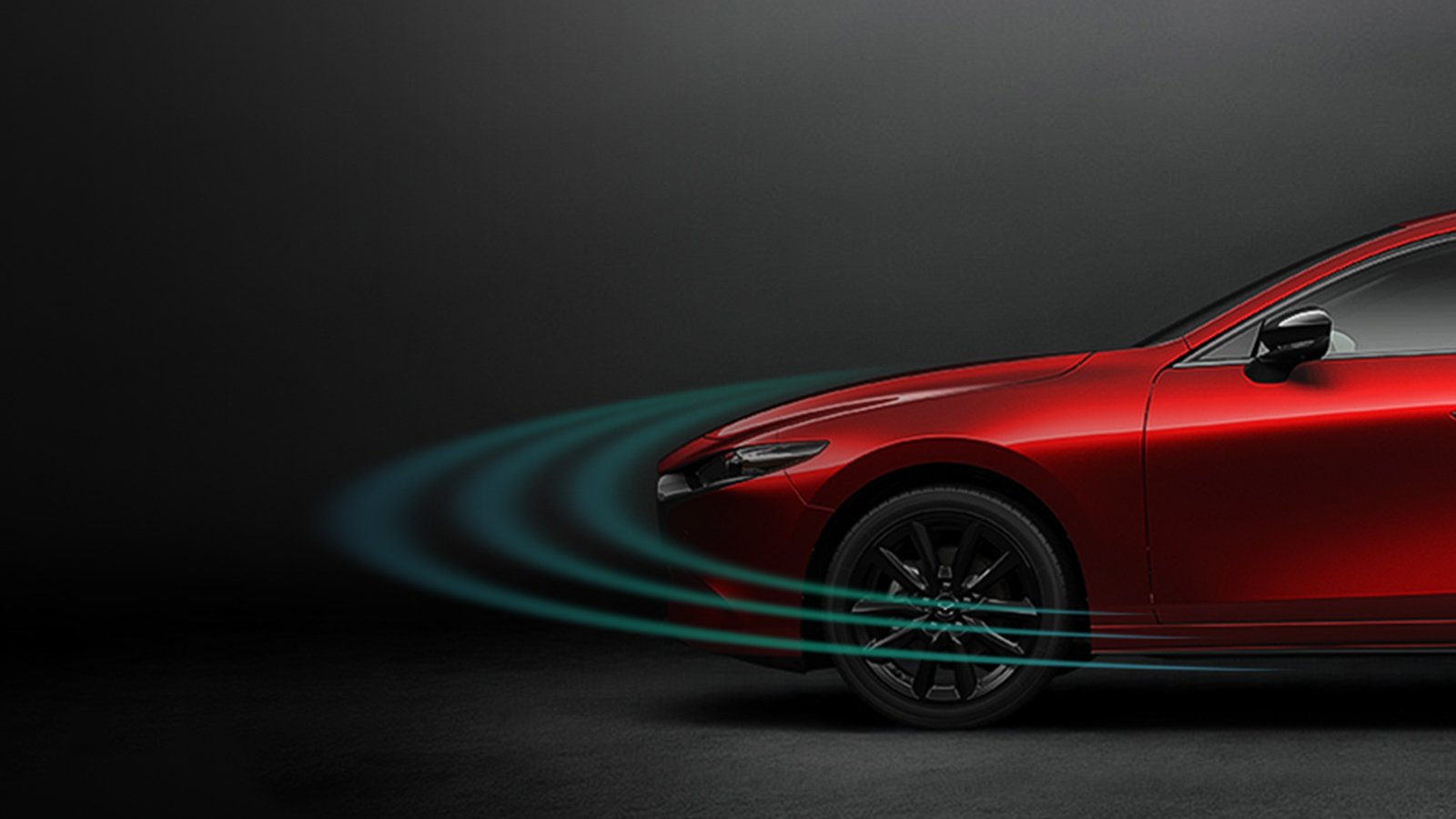 Mazda3 with safety technology.