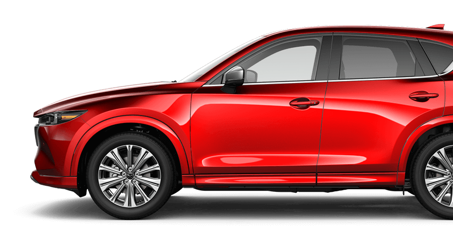 CX-5 driver’s side profile.