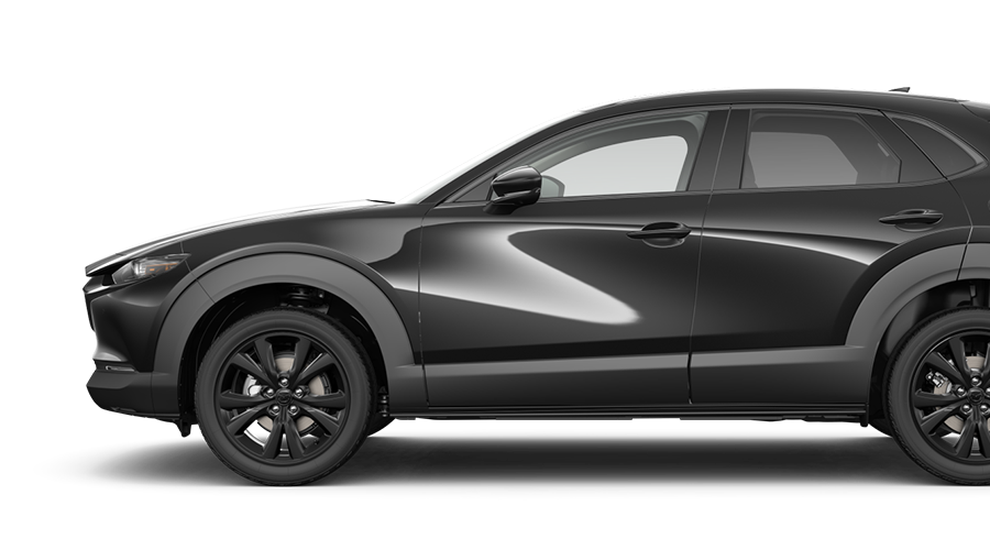 CX-30 driver’s side profile.